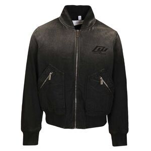 Off-White Men Owr Grad Cot Reg Bomber Black